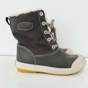 Keen Women’s Elsa Lace Up Waterproof Boots Olive Green Size 6